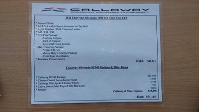 2011 Chevrolet Silverado 1500 LTZ